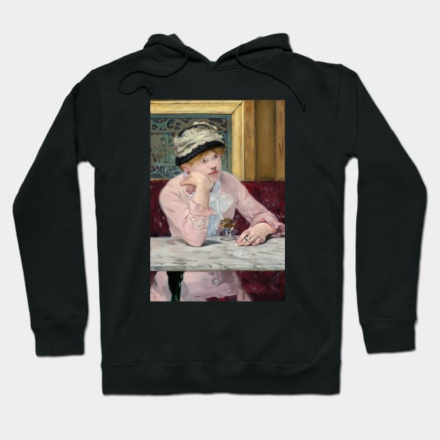 Edouard Manet- The Plum Hoodie by SybaDesign